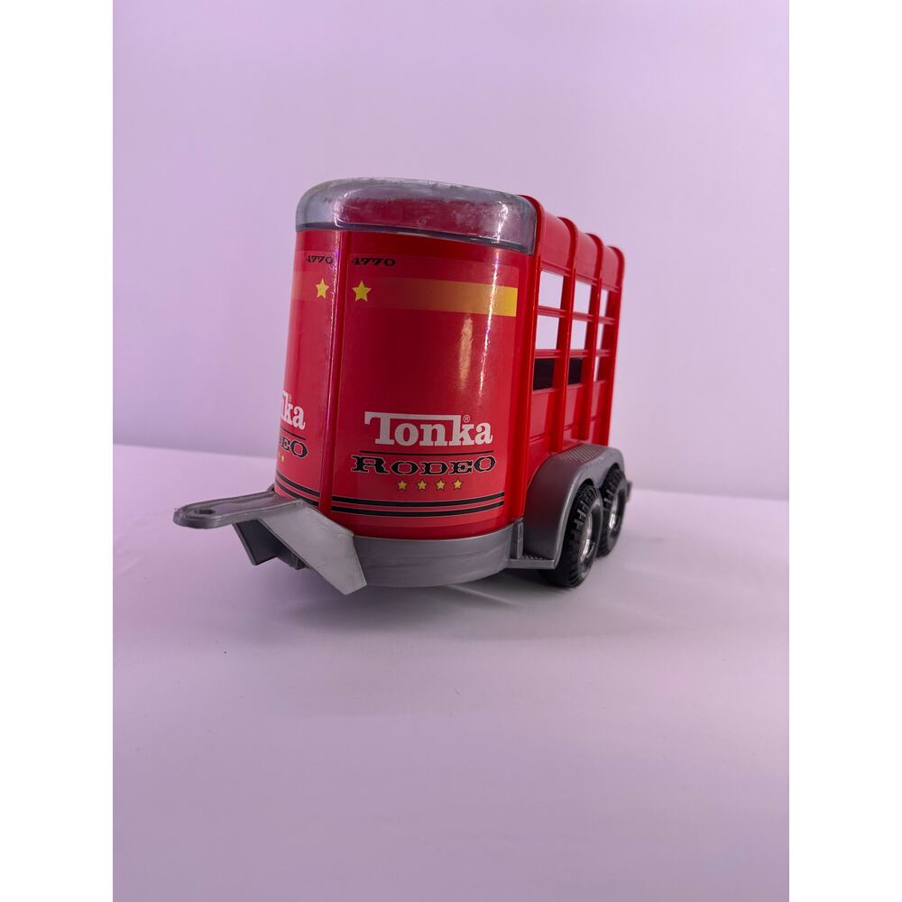 Vintage 2002 Tonka Rodeo Closed Trailer 12.5” long - Picture 5 of 10